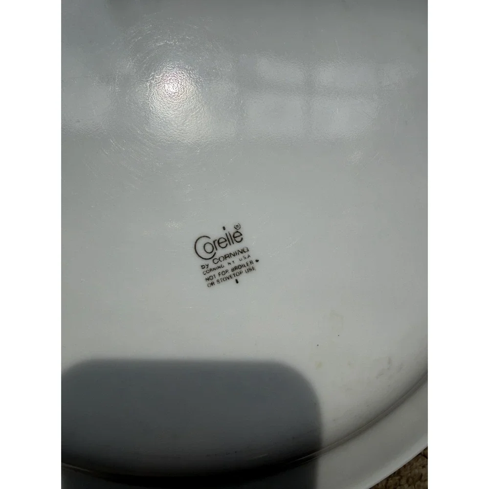 Vintage Corelle Dinner Plates Cinnamon Chestnut Lot of 2